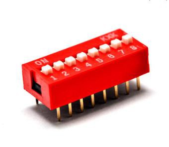 Flat Dial Switch 2.54mm Flat Dial Switch 2.54mm